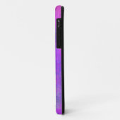 Coques Case-Mate iPhone Bulles violettes Abstraites (Dos/Gauche)
