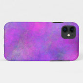 Coques Case-Mate iPhone Bulles violettes Abstraites (Dos (Horizontal))