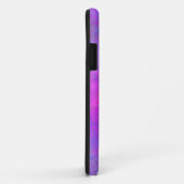 Coques Case-Mate iPhone Bulles violettes Abstraites (Dos/Droite)