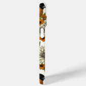 Coques Case-Mate iPhone Bullfinch on autumn floral 2 (Verso / Droite)