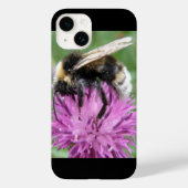Coques Case-Mate iPhone Bumblebee sur un chardon (Verso)