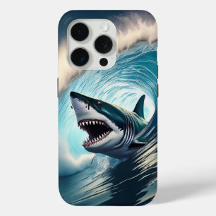 Coque iPhone 15 Pro Bump et Bite de requin