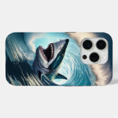 Coques Case-Mate iPhone Bump et Bite de requin (Verso (horizontal))