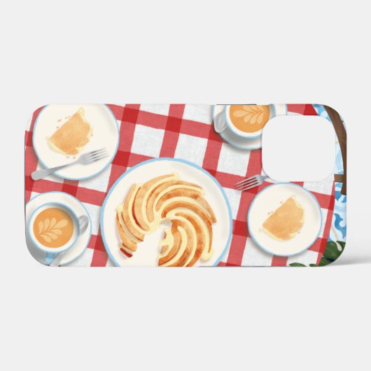 Coques Case-Mate iPhone Bundt Cake and Coffee for Two (Verso (horizontal))