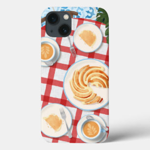 Case-Mate iPhone Case Bundt Cake and Coffee for Two