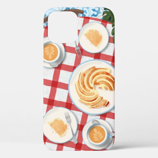 Coques Case-Mate iPhone Bundt Cake and Coffee for Two (Verso)