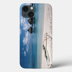 iPhone 13 Case Bungalows from beach Motu Toopua