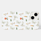 Coques Case-Mate iPhone Bunnies & Canards sur le Motif de ferme (Verso (horizontal))