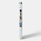 Coques Case-Mate iPhone Bunnies on Checkered Background, by Natasha Us (Verso / Gauche)