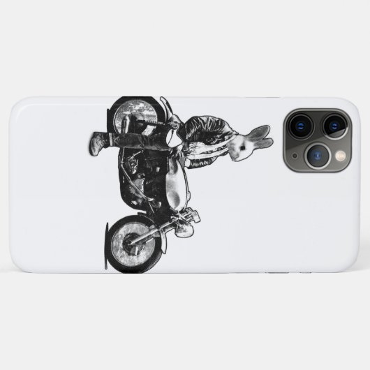 Coques Case-Mate iPhone Bunny Biker (Dos (Horizontal))