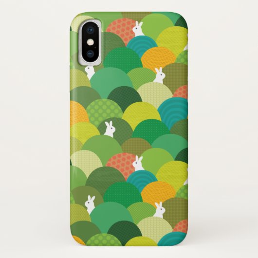 Coques Case-Mate iPhone Bunny Caché Dans Les Collines (Dos)