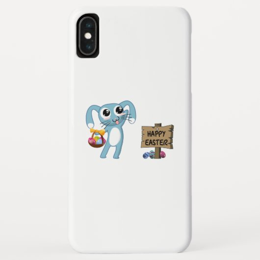 Coques Case-Mate iPhone Bunny de Pâques souhaite Joyeux Pâques (Dos)
