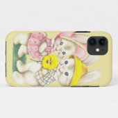 Coques Case-Mate iPhone Bunny Girl+Boy (Dos (Horizontal))