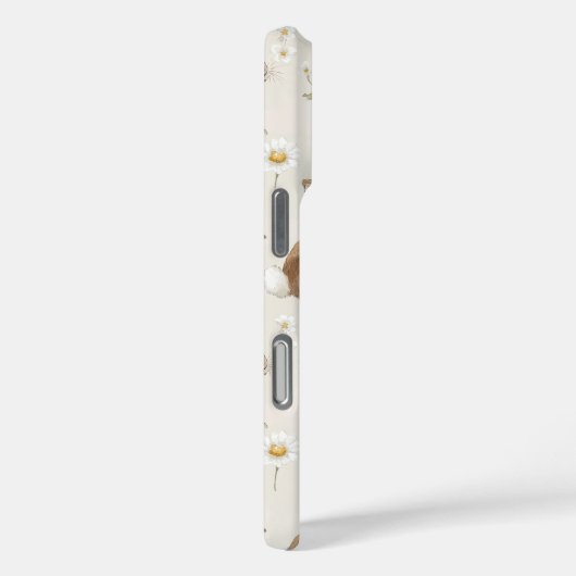 Coques Case-Mate iPhone Bunny Rabbits Daisy Flowers (Verso / Droite)
