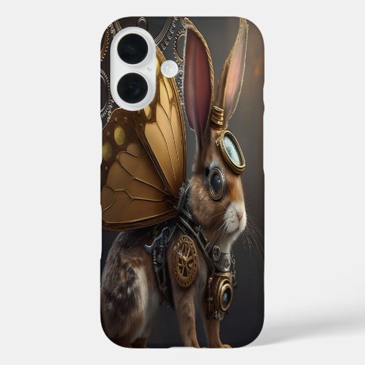 Coques Case-Mate iPhone Bunny Steampunk (Verso)