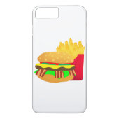 Coques Case-Mate iPhone Burger et frites (Dos)