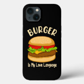 Coques Case-Mate iPhone Burger Love (Verso)