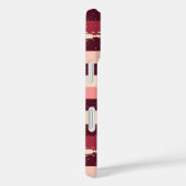 Coques Case-Mate iPhone Burgundy et roses Grunpes (Verso / Droite)