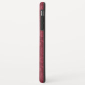 Coques Case-Mate iPhone Burgundy Paisley (Dos/Gauche)