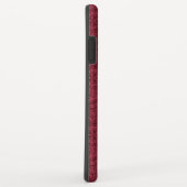 Coques Case-Mate iPhone Burgundy Paisley (Dos/Droite)
