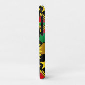 Coques Case-Mate iPhone Burkina Faso Carte, drapeau et première révolution (Dos/Gauche)