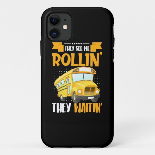 Coques Case-Mate iPhone Bus Driver See Me Rollin (Dos)