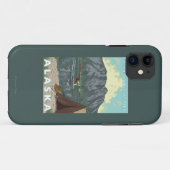 Coques Case-Mate iPhone Bush Plane & Fishing - Denali Nat'l Park, (Dos (Horizontal))