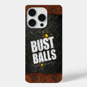 Coque iPhone 15 Pro Bust Bust Balls de Painball