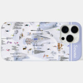 Coques Case-Mate iPhone Busy Snowy Mountain Alpine Ski Village Ajouter le  (Verso (horizontal))