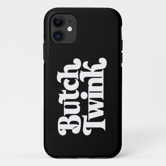 Coques Case-Mate iPhone Butch Twink LGBTQ Pride Mois (Dos)