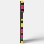 Coques Case-Mate iPhone Butterfly abstract retro stripes hipster minimal (Verso / Droite)