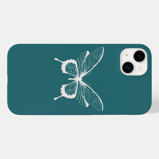 Coques Case-Mate iPhone Butterfly Case-Mate iPhone Case (Verso (horizontal))