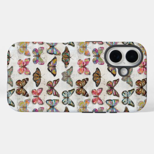 Coques Case-Mate iPhone Butterfly Love (Verso (horizontal))