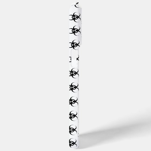 COQUES Case-Mate iPhone BW ! AVERTISSEMENT BIOHAZARD ! CRÂNE (Verso / Droite)