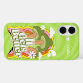 Coques Case-Mate iPhone Ça devient mieux | Personnalisation de Good Vibes  (Verso (horizontal))