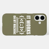 Coques Case-Mate iPhone Ça fonctionne sur ma machine Drôle de codeur et pr (Verso (horizontal))