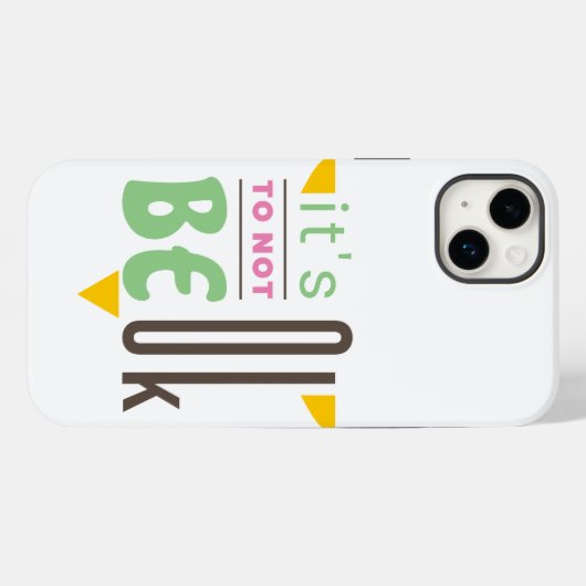 Coques Case-Mate iPhone Ça ne va pas. (Verso (horizontal))