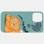 Coques Case-Mate iPhone Ça va, je vais bien, tout va bien (Verso / Droite)