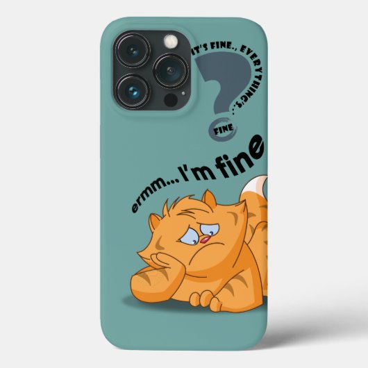 Coques Case-Mate iPhone Ça va, je vais bien, tout va bien (Verso)