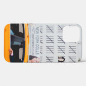 COQUES Case-Mate iPhone CAB JAUNE DEVANT UN MUR PEINT BLANC (Verso (horizontal))