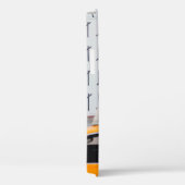 COQUES Case-Mate iPhone CAB JAUNE DEVANT UN MUR PEINT BLANC (Verso / Droite)