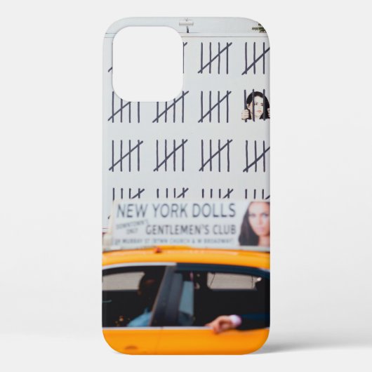 COQUES Case-Mate iPhone CAB JAUNE DEVANT UN MUR PEINT BLANC (Verso)
