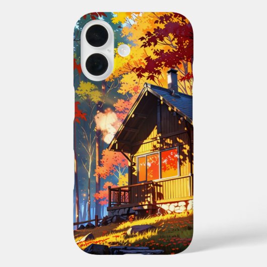 Coques Case-Mate iPhone Cabine d'automne (Verso)