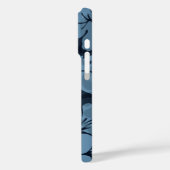 Coques Case-Mate iPhone Cabine de sucre Hibiscus Hawaïen bleu (Verso / Gauche)