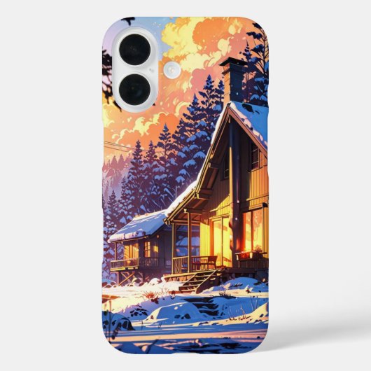 Coques Case-Mate iPhone Cabine d'hiver (Verso)