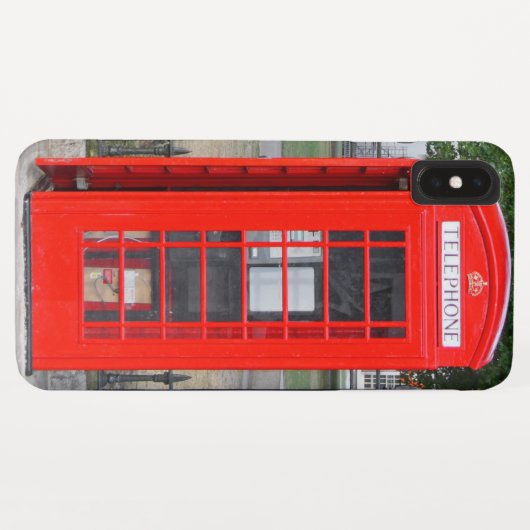 Coques Case-Mate iPhone Cabine téléphonique de Londres (Dos (Horizontal))