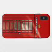 Coques Case-Mate iPhone Cabine téléphonique rouge britannique classique (Dos (Horizontal))