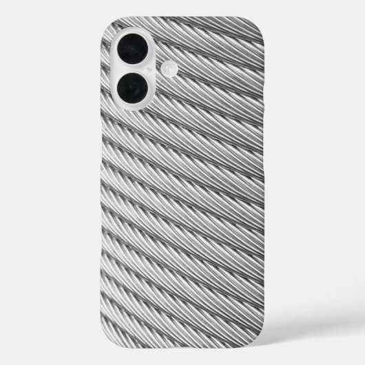 Coques Case-Mate iPhone Câble tressé en étain (Verso)