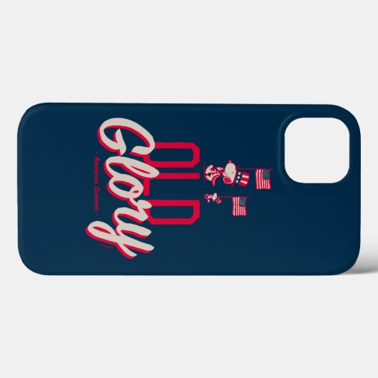 Coques Case-Mate iPhone cacahuètes | American Summer Old Glory (Verso (horizontal))