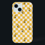 Coque Pour iPhone 15 cacahuètes | Drapeau À damiers bois<br><div class="desc">Découvrez ce design amusant de cacahuètes avec Woodstock.</div>